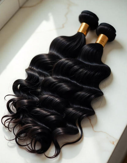 Raw Indian Wavy Bundles - Ready to Ship