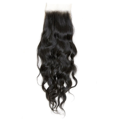 5x5 HD Cambodian Wavy Closure